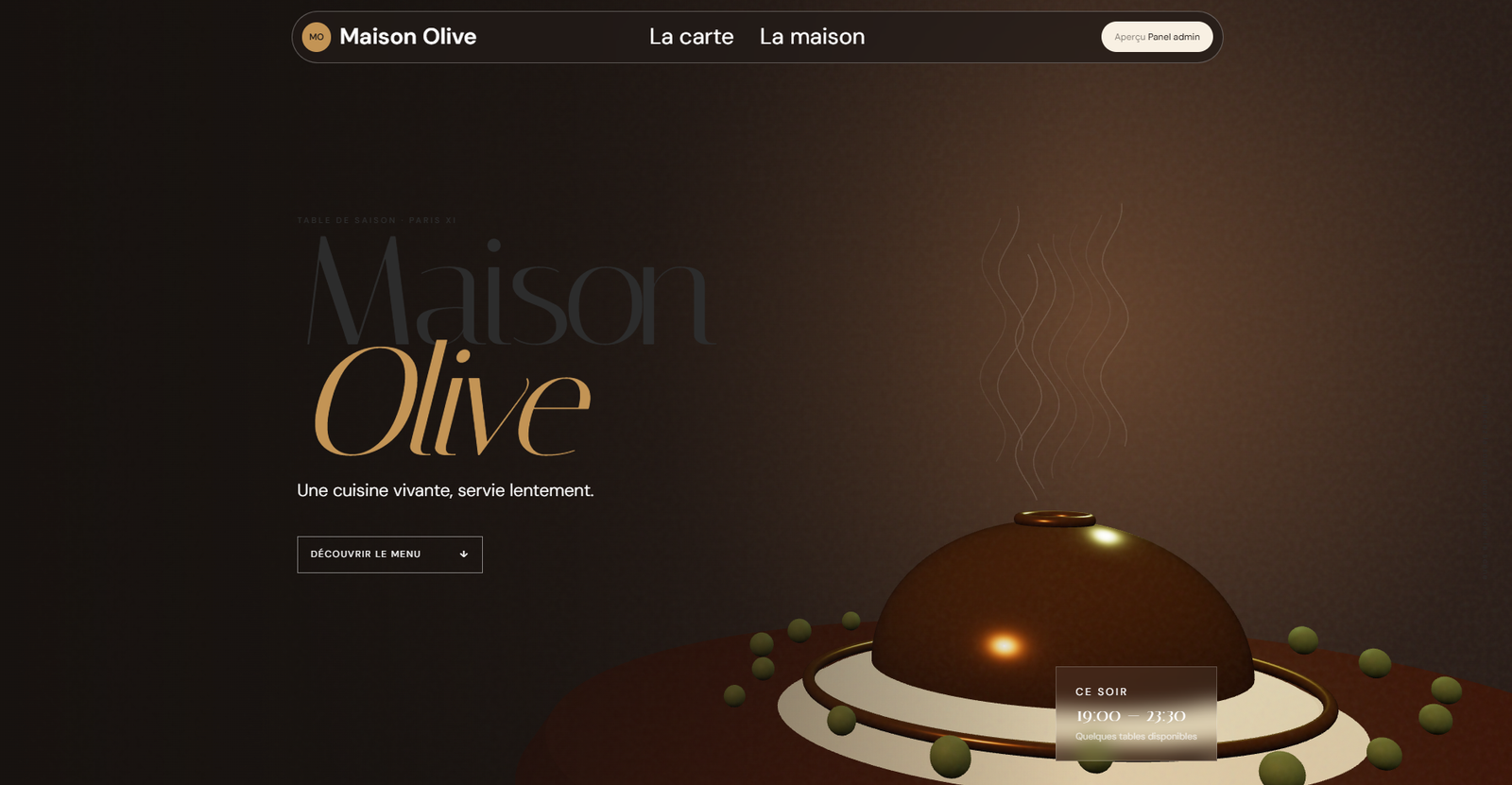 Exemple Restaurant